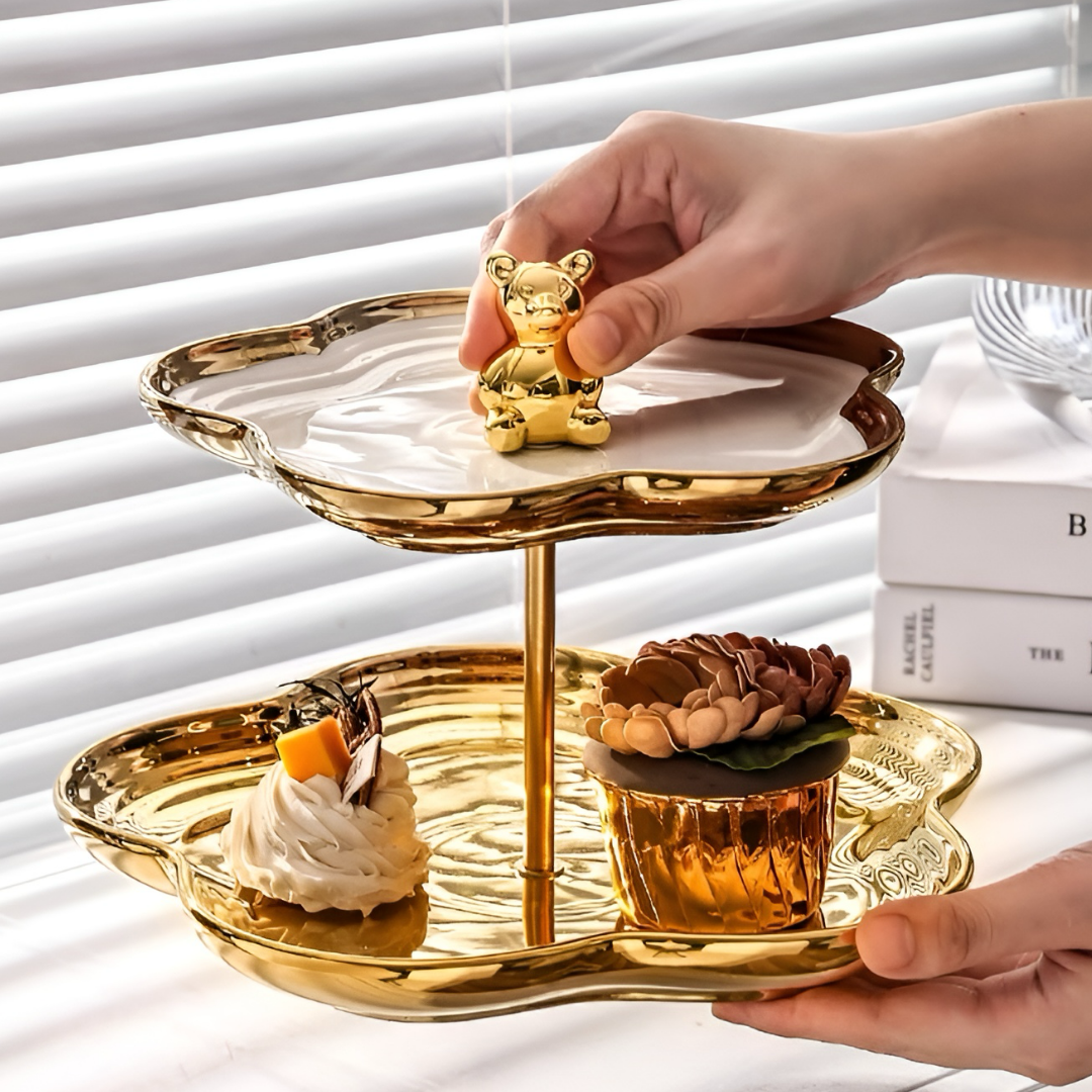 フレンチベアゴールドプレート