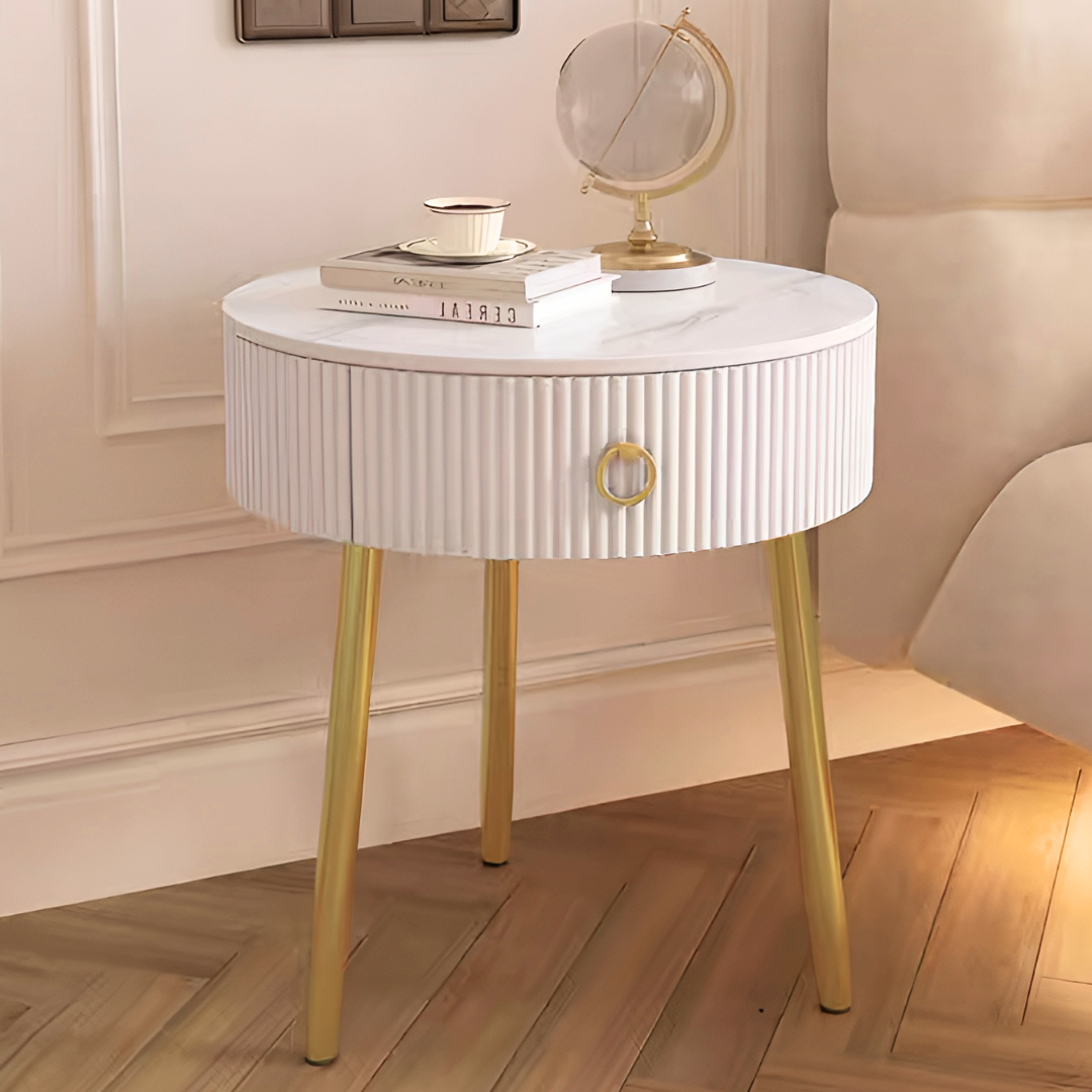 ミニマルクラシックラウンドテーブル