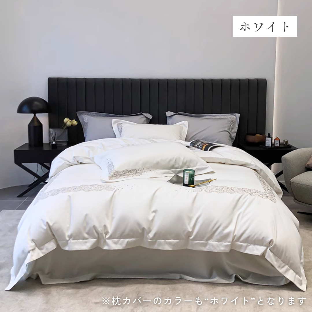 クラシックフレームデザインベッドリネンセット