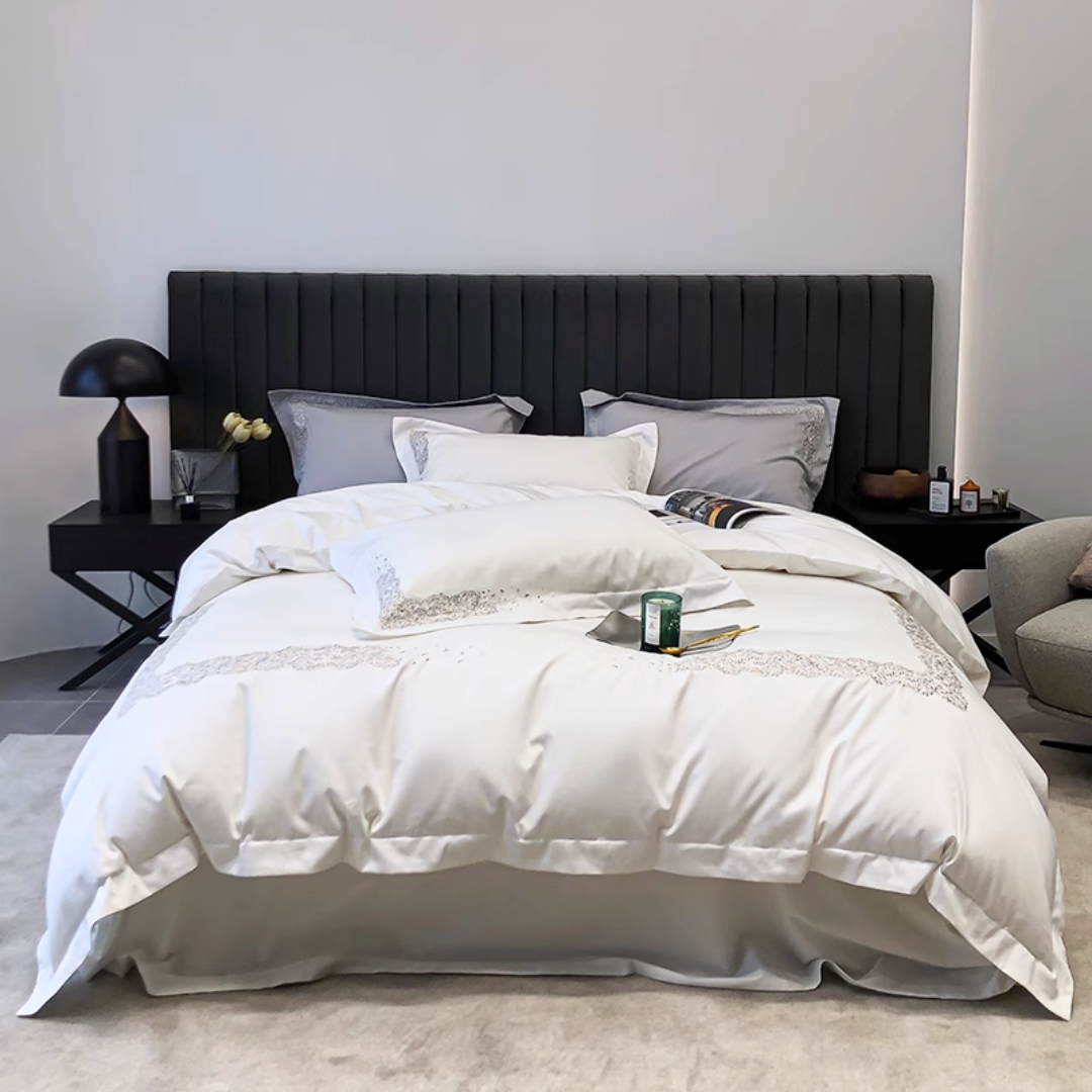 クラシックフレームデザインベッドリネンセット