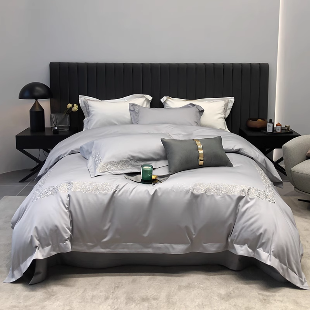 クラシックフレームデザインベッドリネンセット