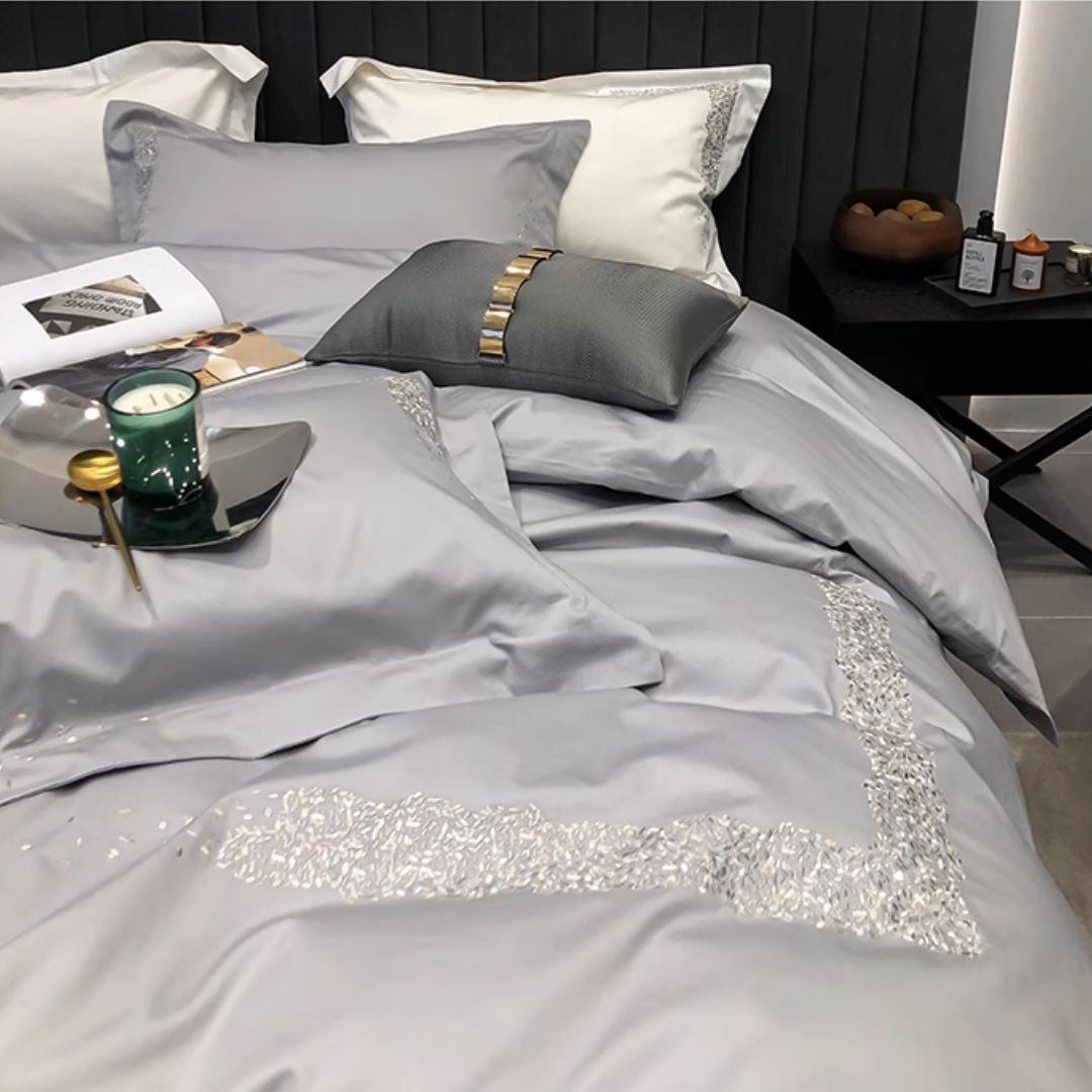 クラシックフレームデザインベッドリネンセット