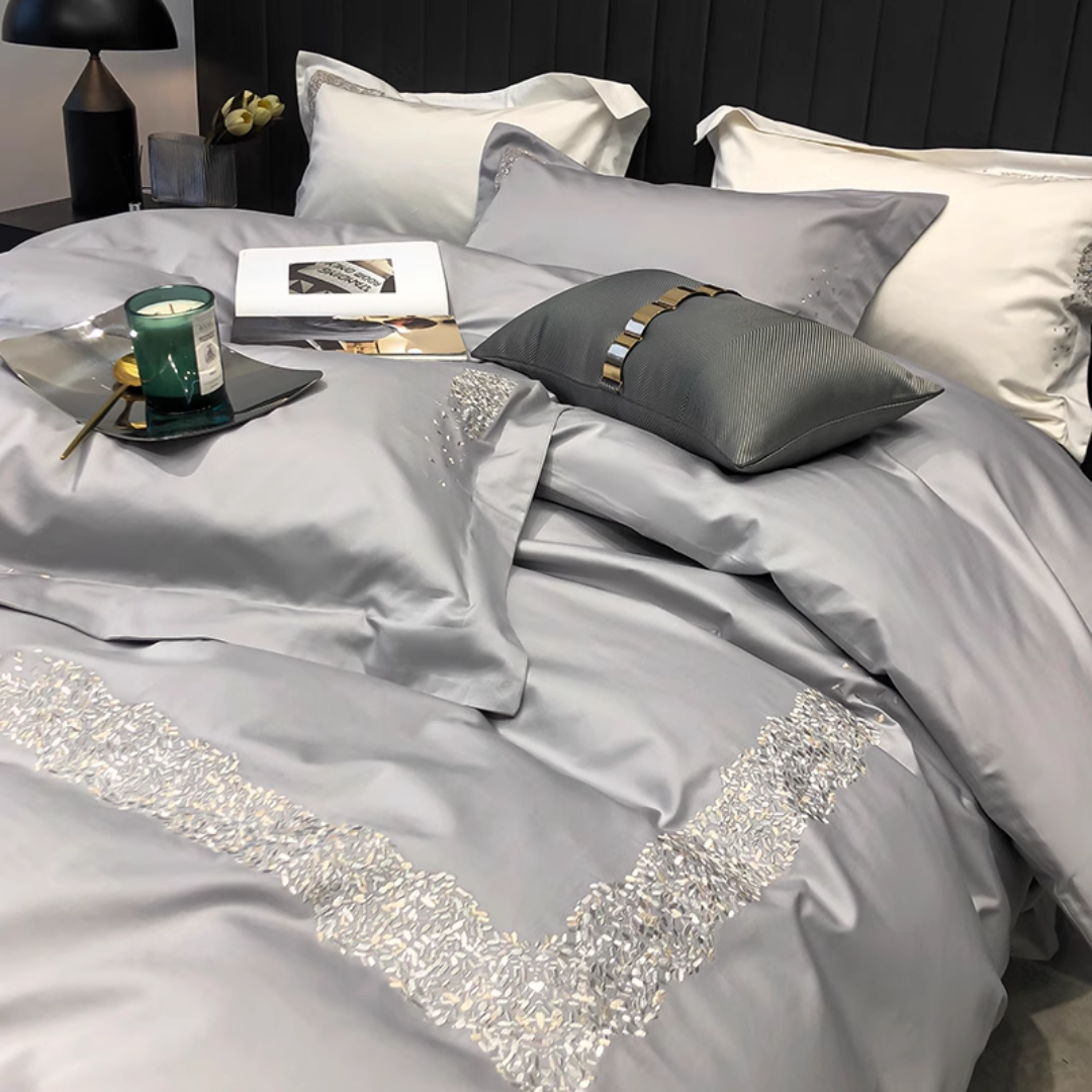 クラシックフレームデザインベッドリネンセット