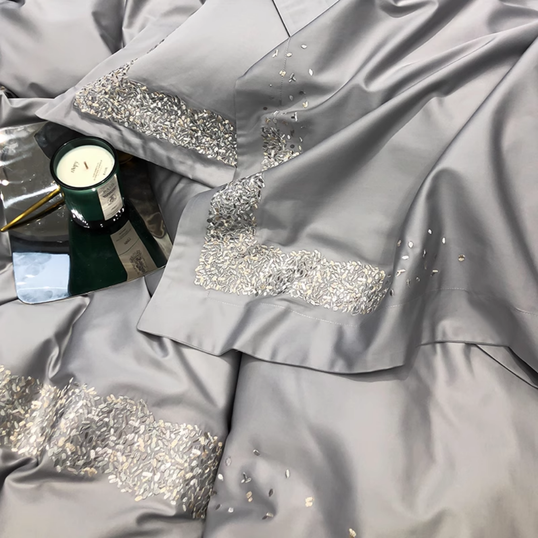 クラシックフレームデザインベッドリネンセット