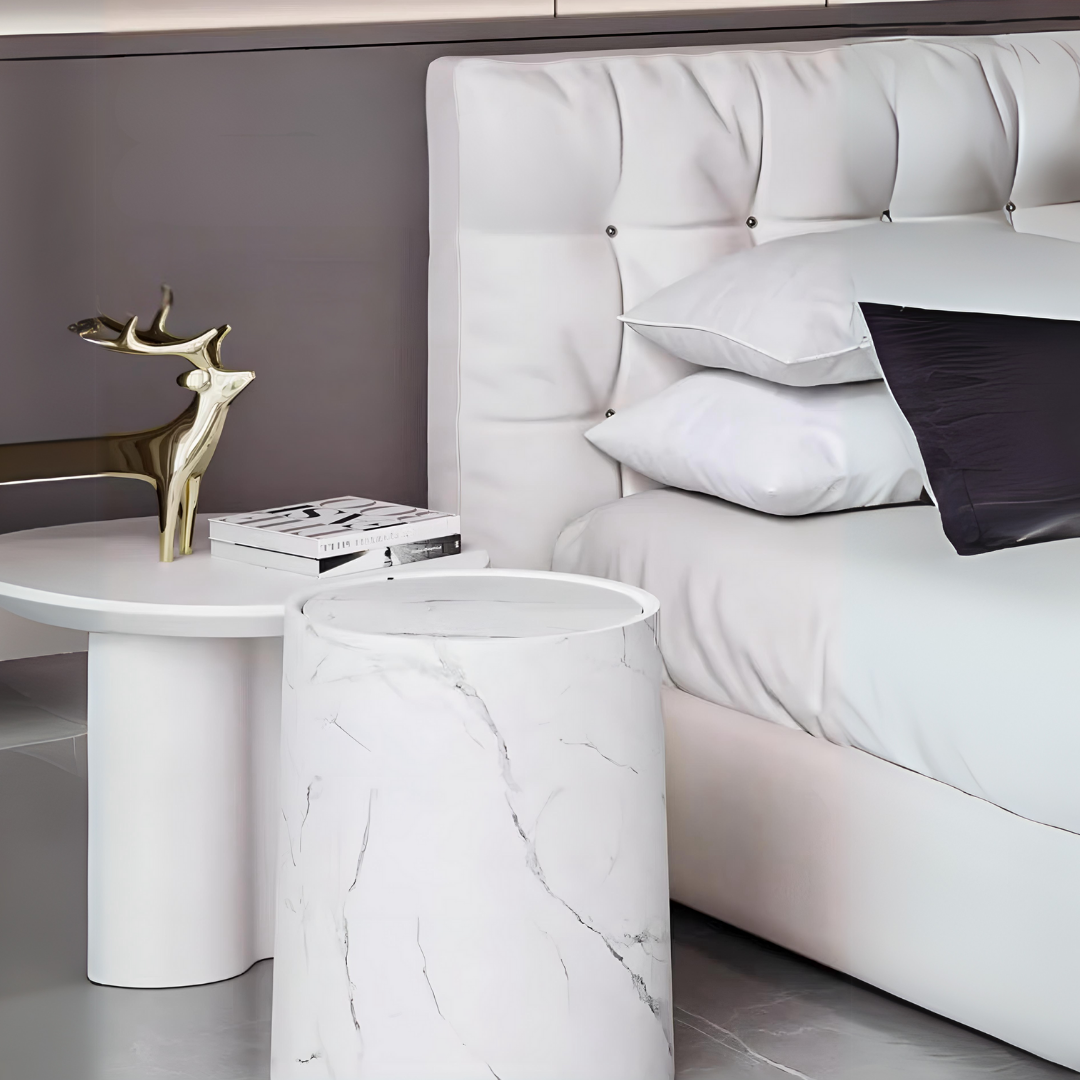 エレガンスマーブル調スイングリッドダストボックス