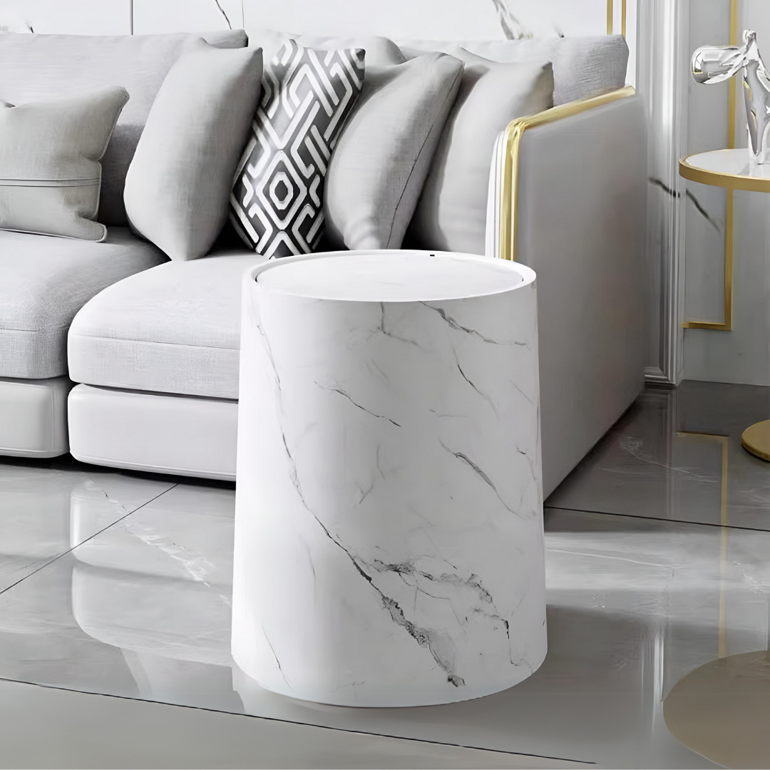 エレガンスマーブル調スイングリッドダストボックス