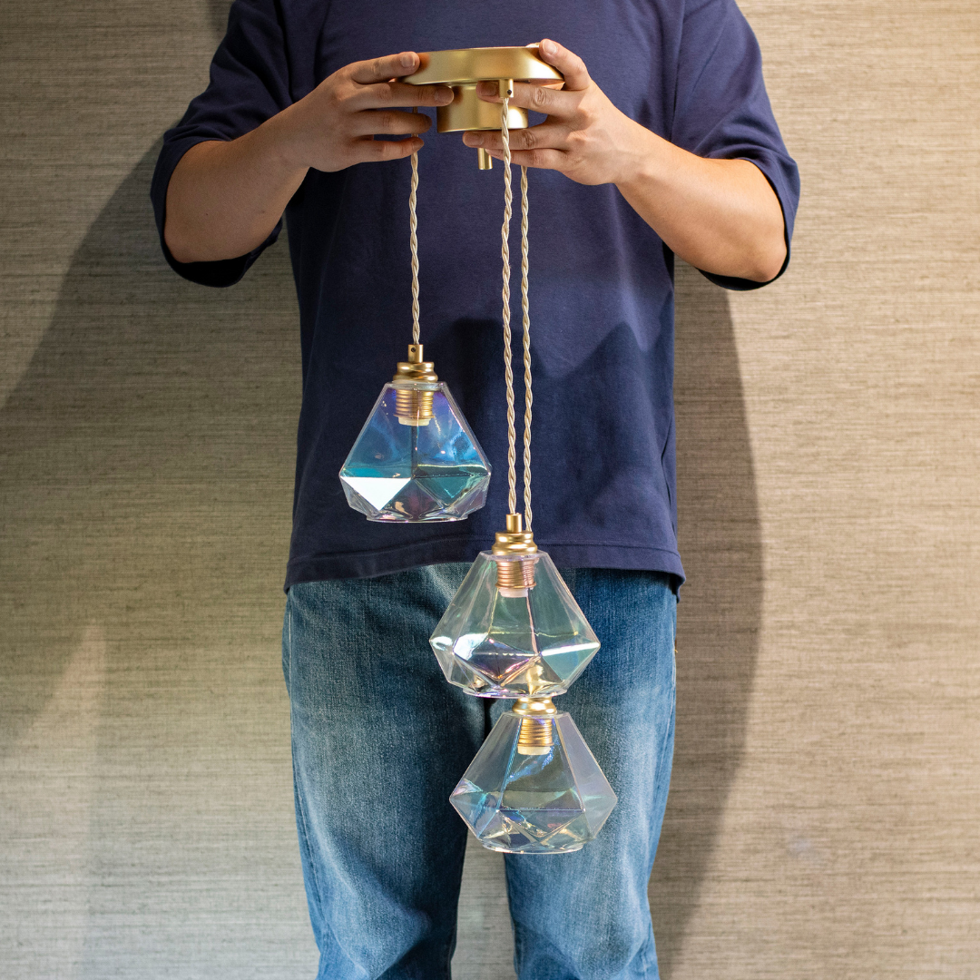 【即納】プレミアムスパイラルペンダントライト