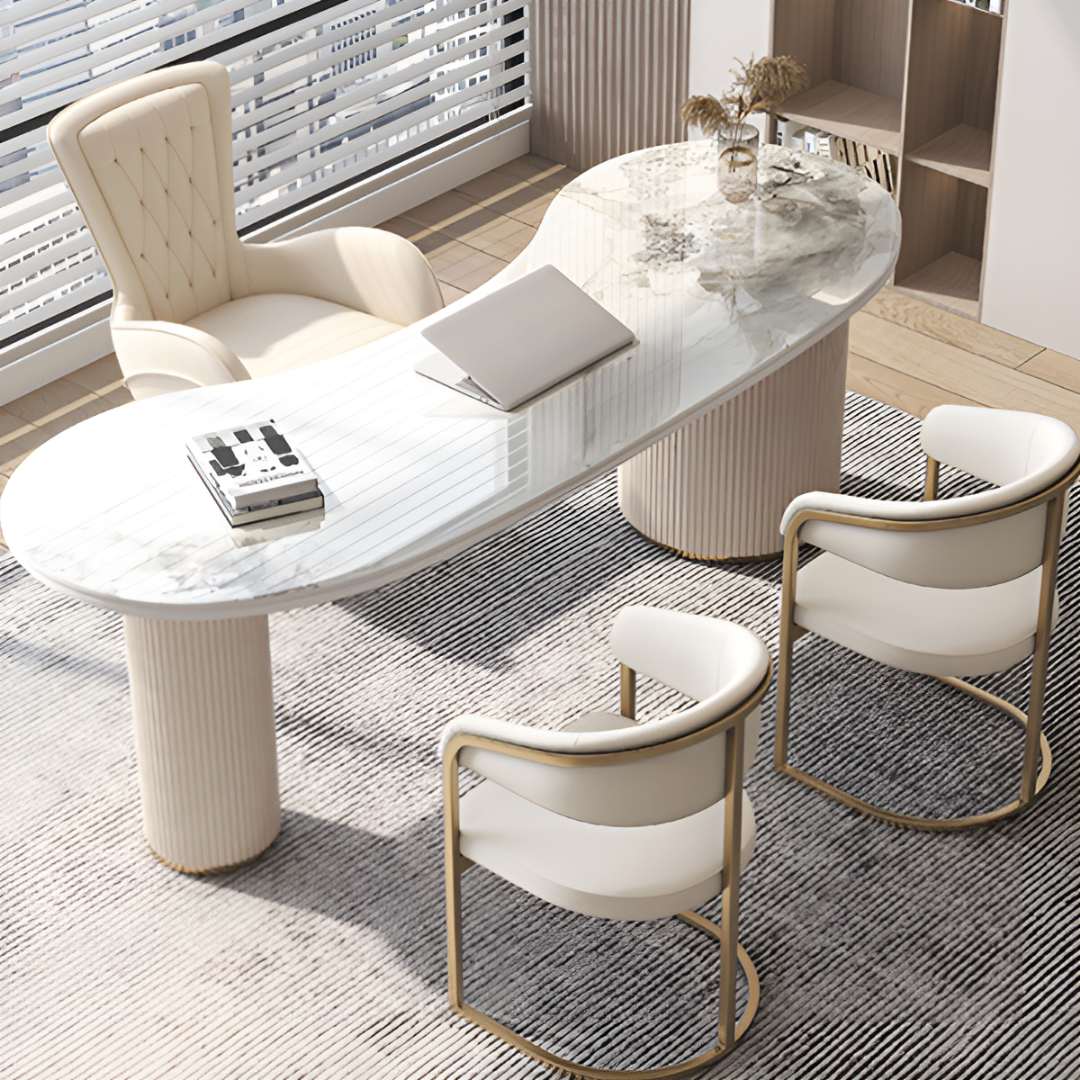 ロイヤルオーバルラインワークデスク