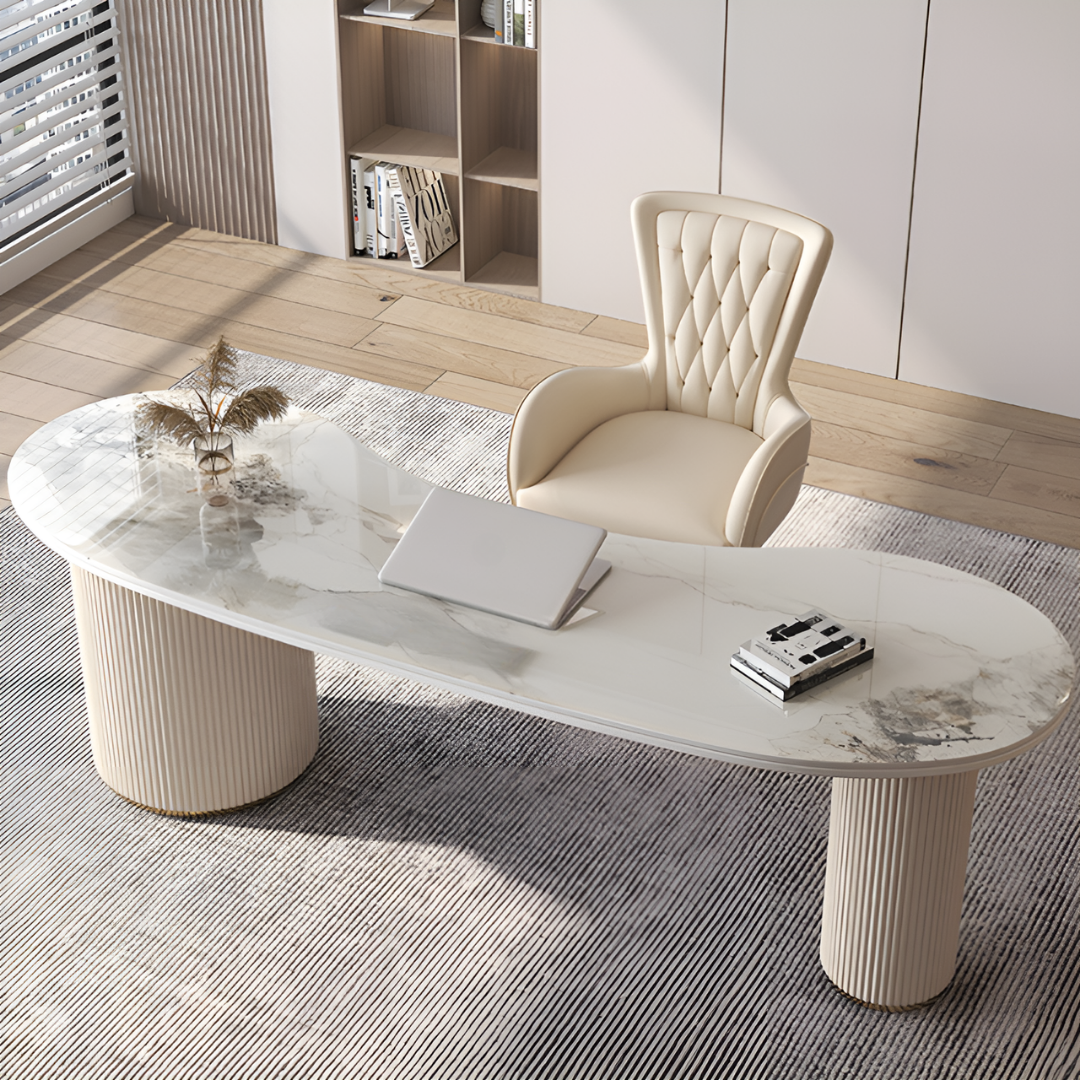 ロイヤルオーバルラインワークデスク