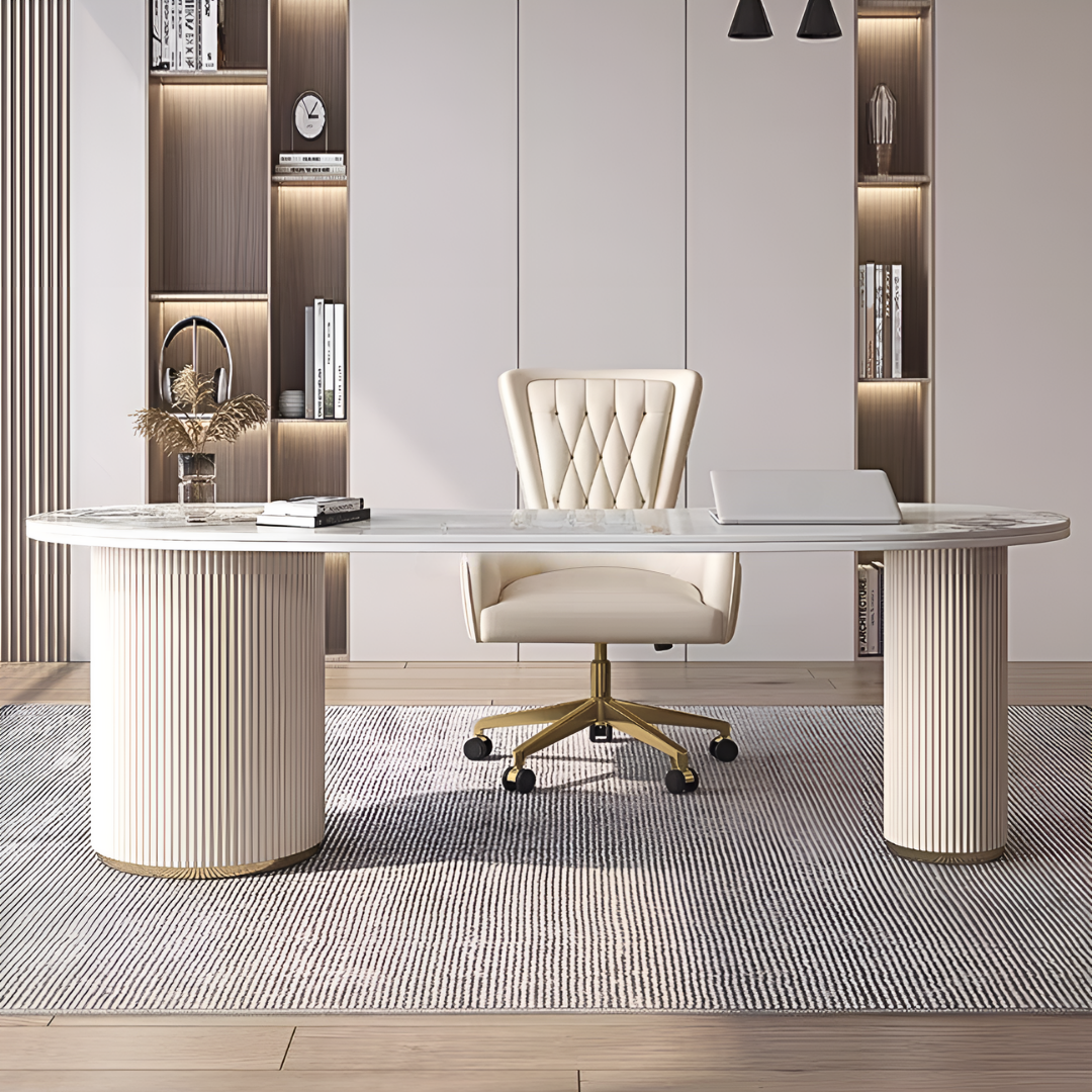 ロイヤルオーバルラインワークデスク