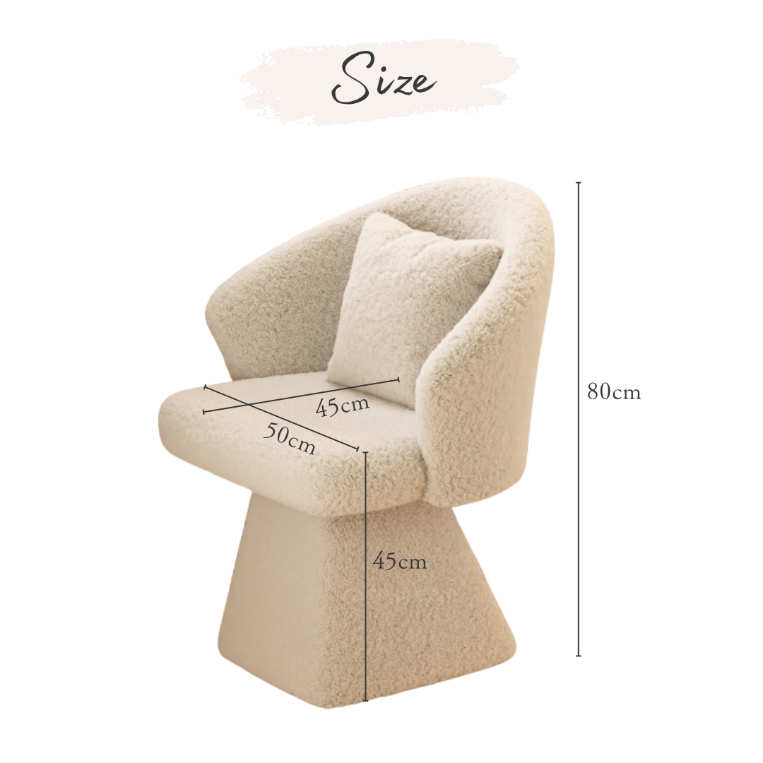 リッチターンスタイルドレッサーチェア