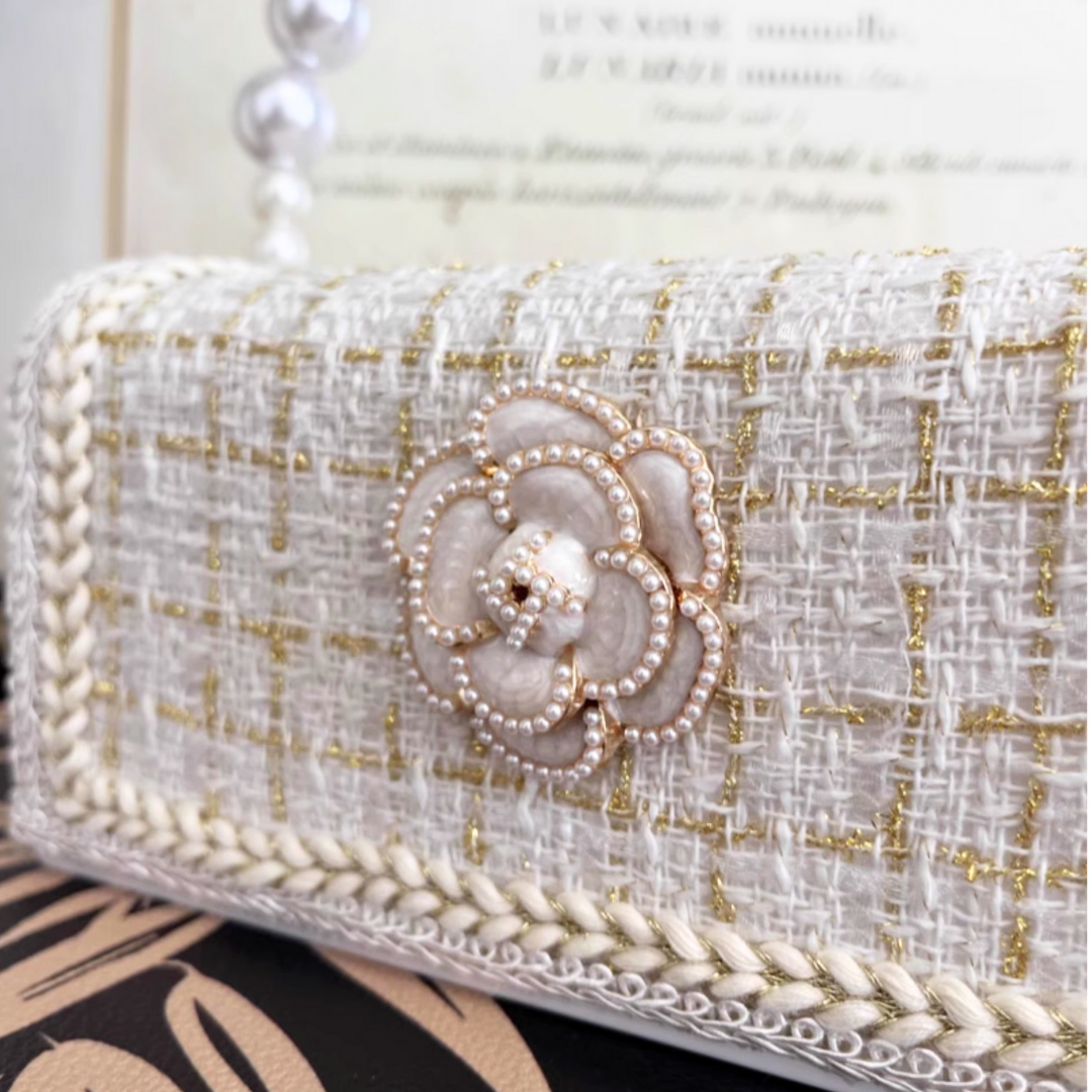 フレンチローズティッシュバッグケース