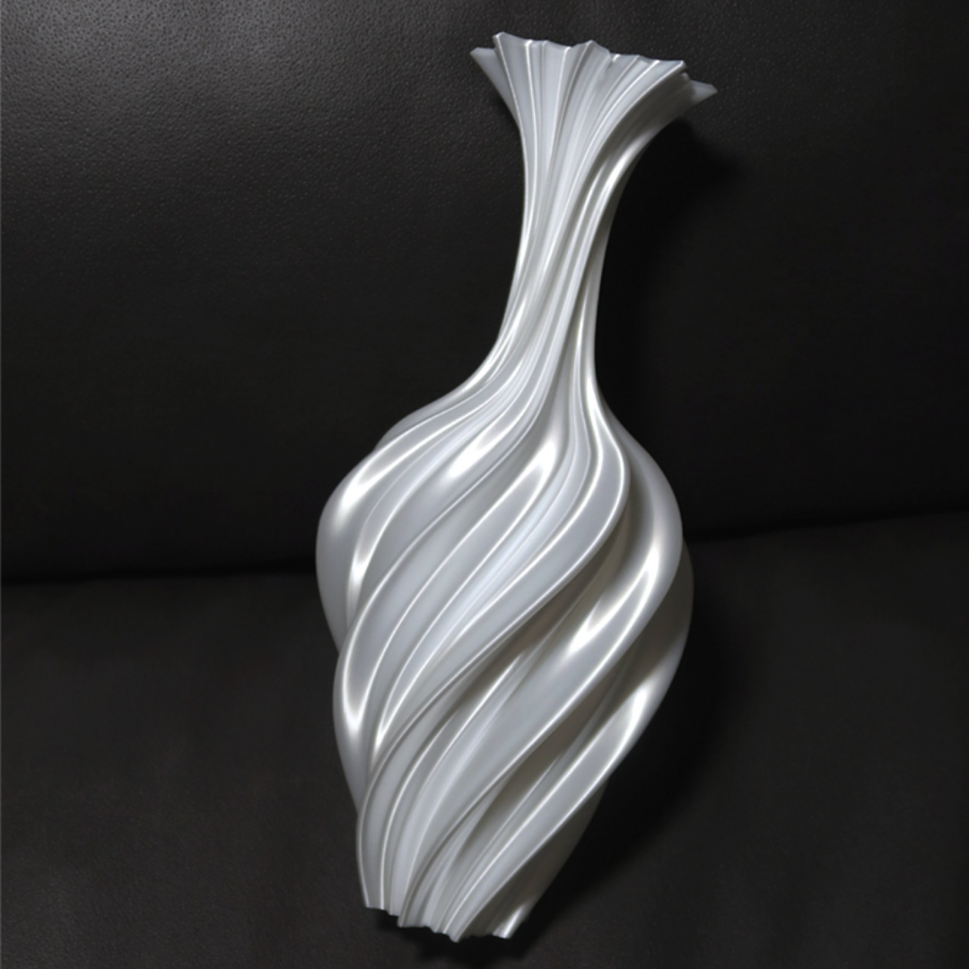 クラシックウェーブラインフラワーベース