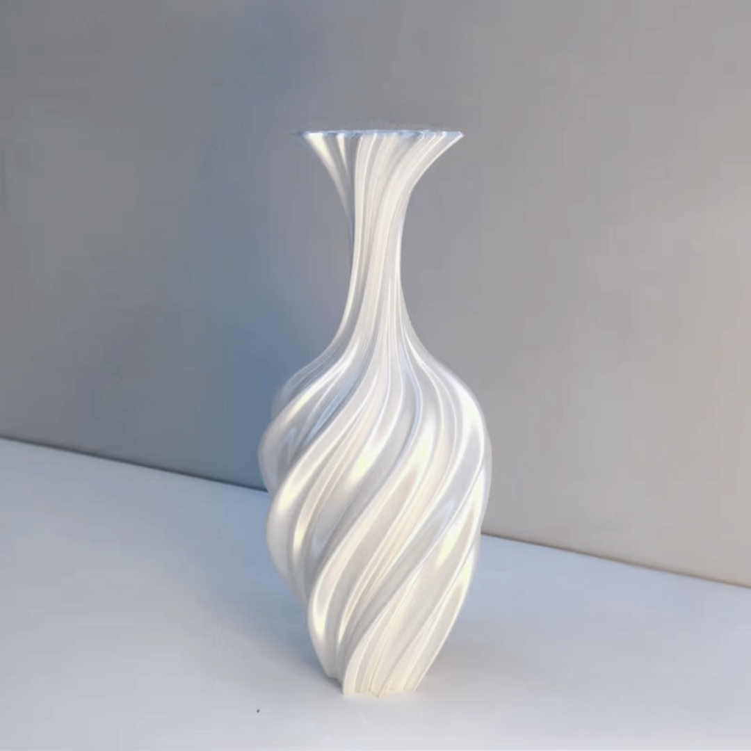 クラシックウェーブラインフラワーベース