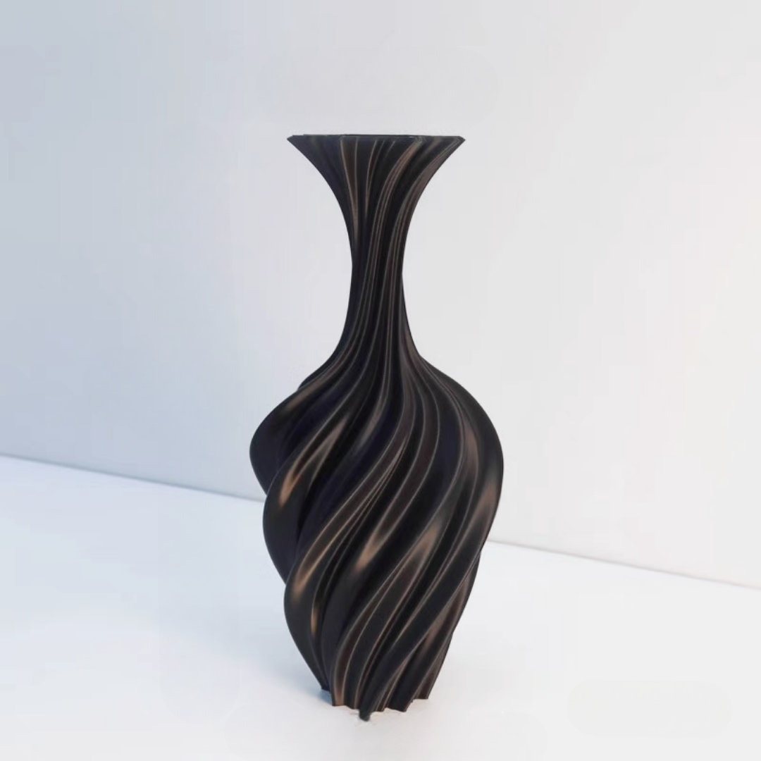 クラシックウェーブラインフラワーベース