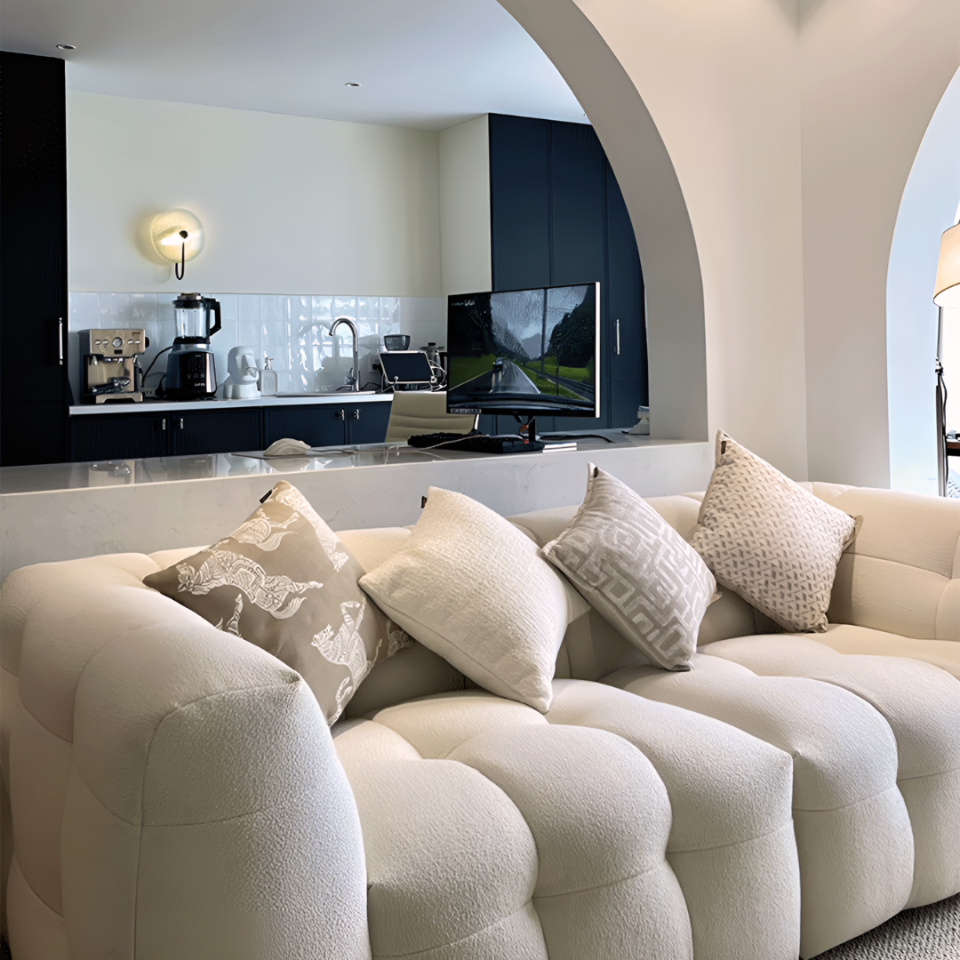 モダンクラシックアンバークッション