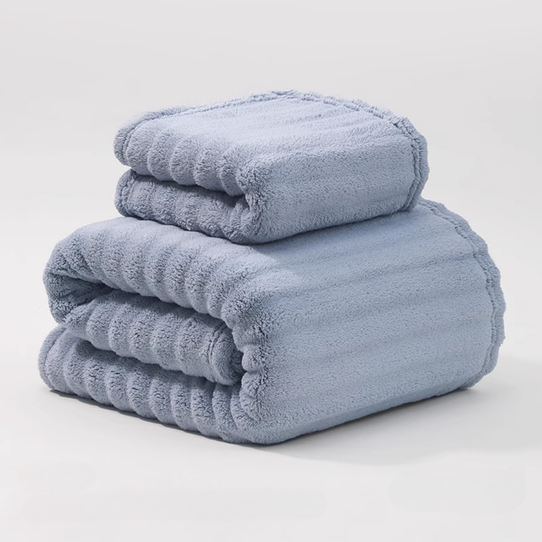 ラグジュアリーウォームバスタオルセット