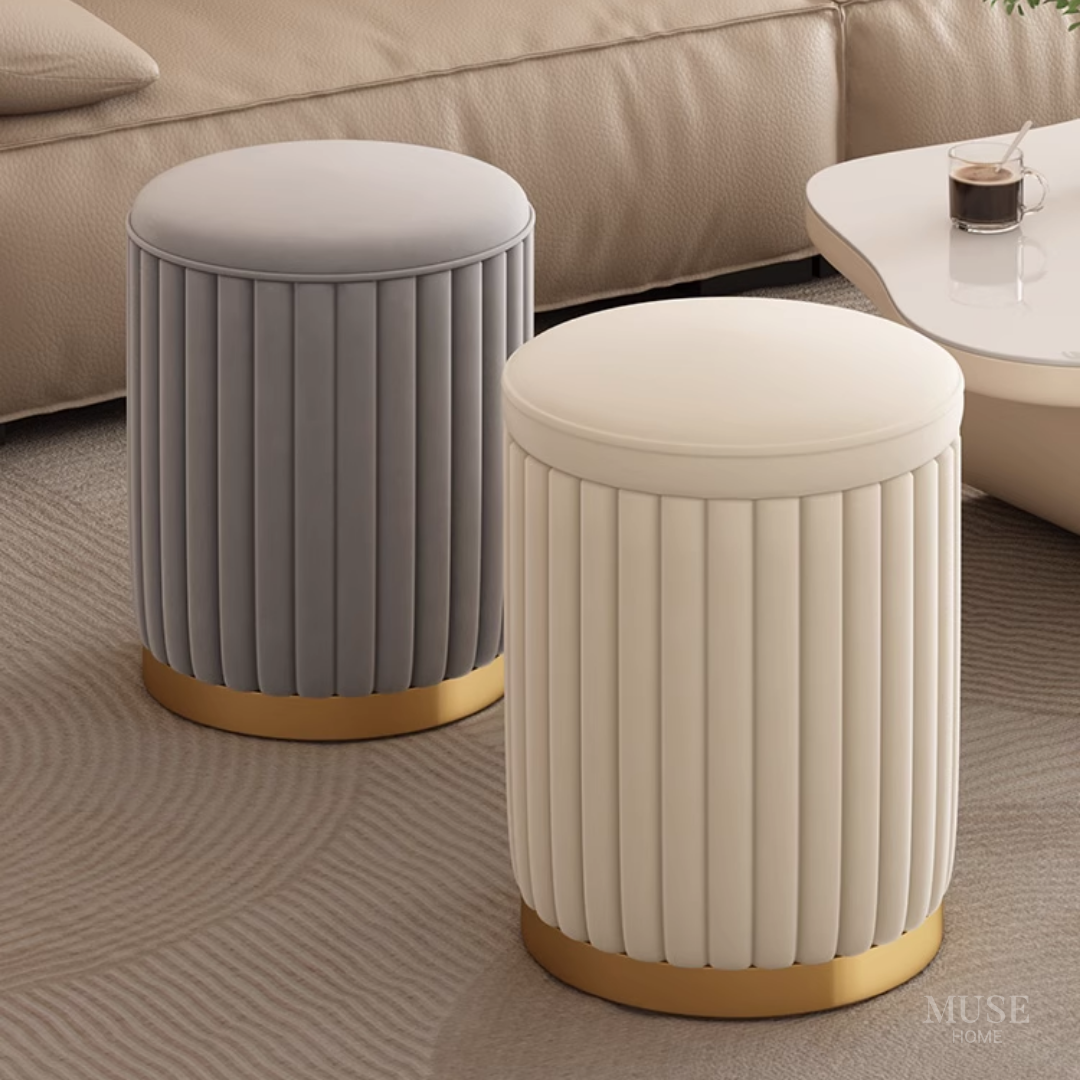 ラグジュアリーストレージスツール