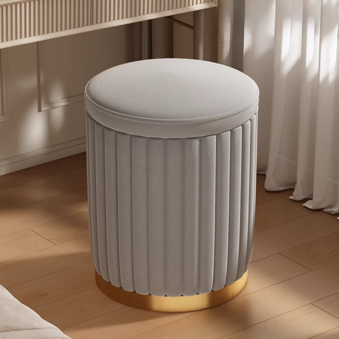 ラグジュアリーストレージスツール