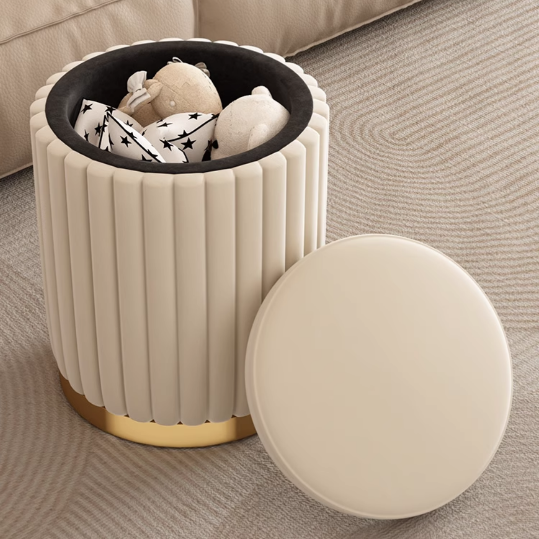 ラグジュアリーストレージスツール