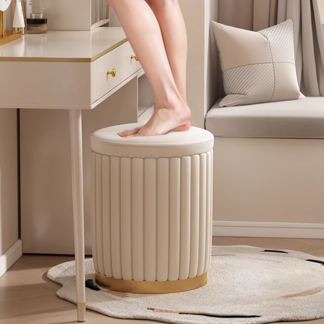 ラグジュアリーストレージスツール