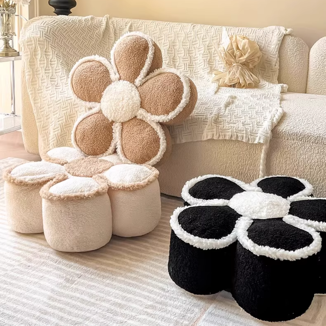 フェミニンフラワーボリューミークッション