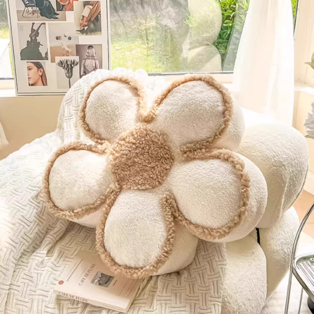 フェミニンフラワーボリューミークッション