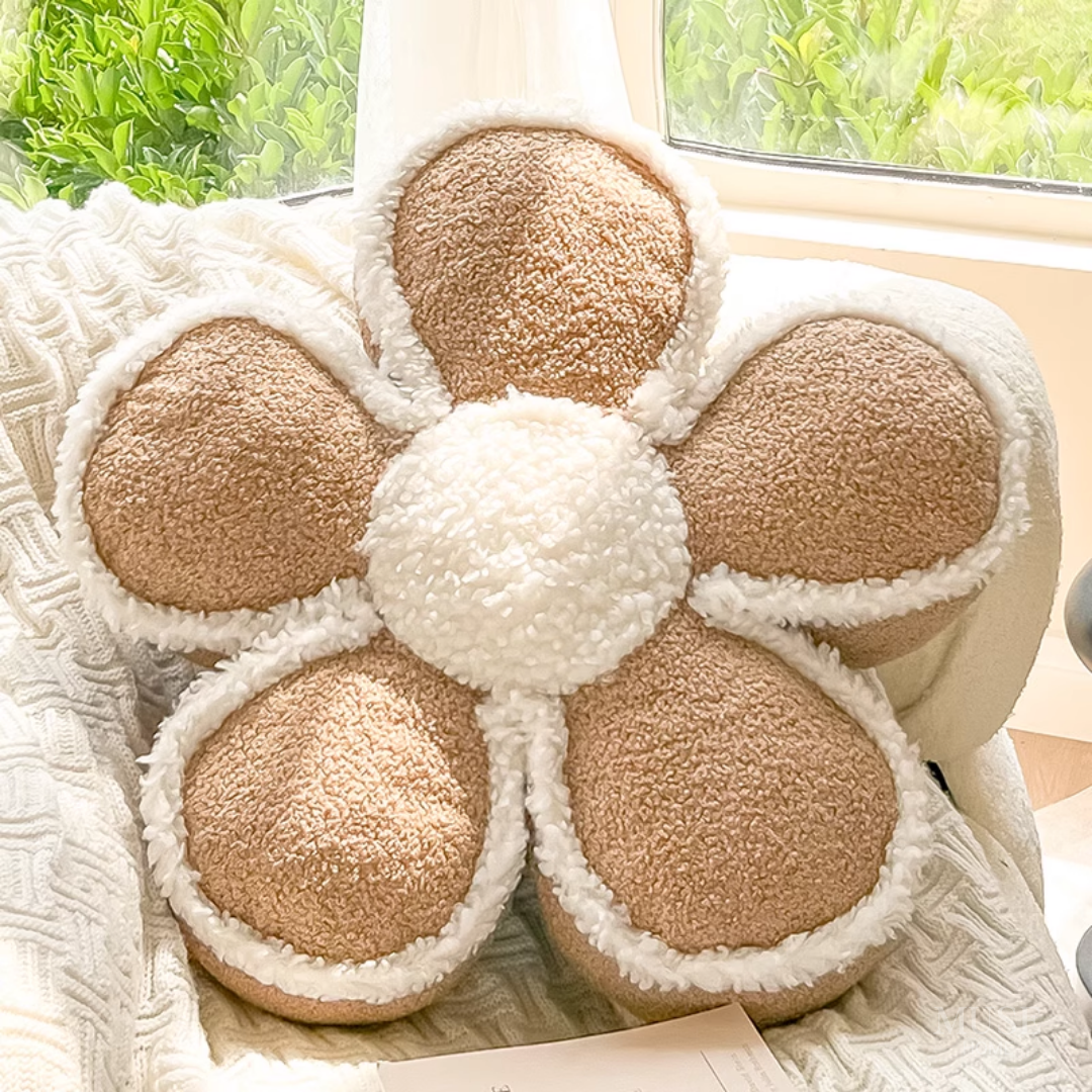 フェミニンフラワーボリューミークッション