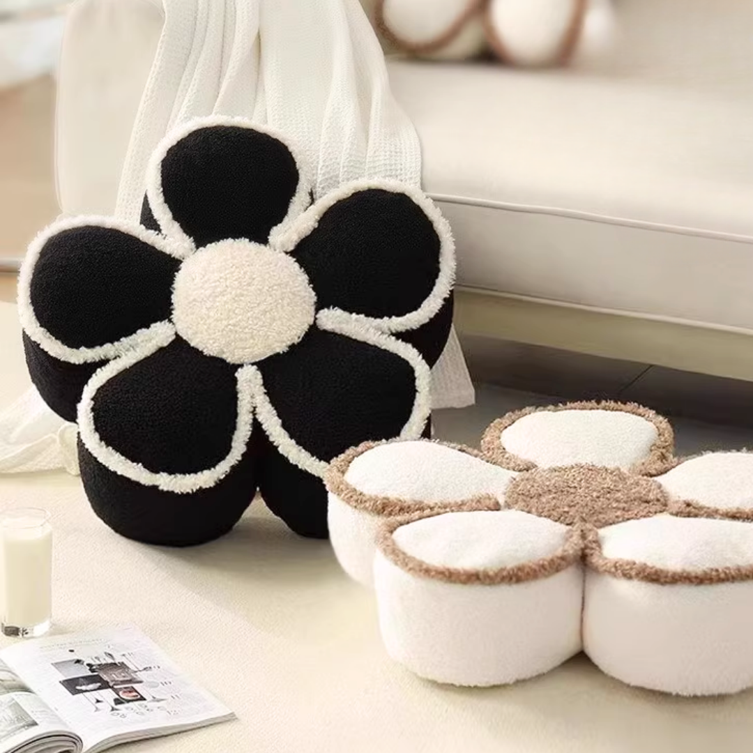 フェミニンフラワーボリューミークッション