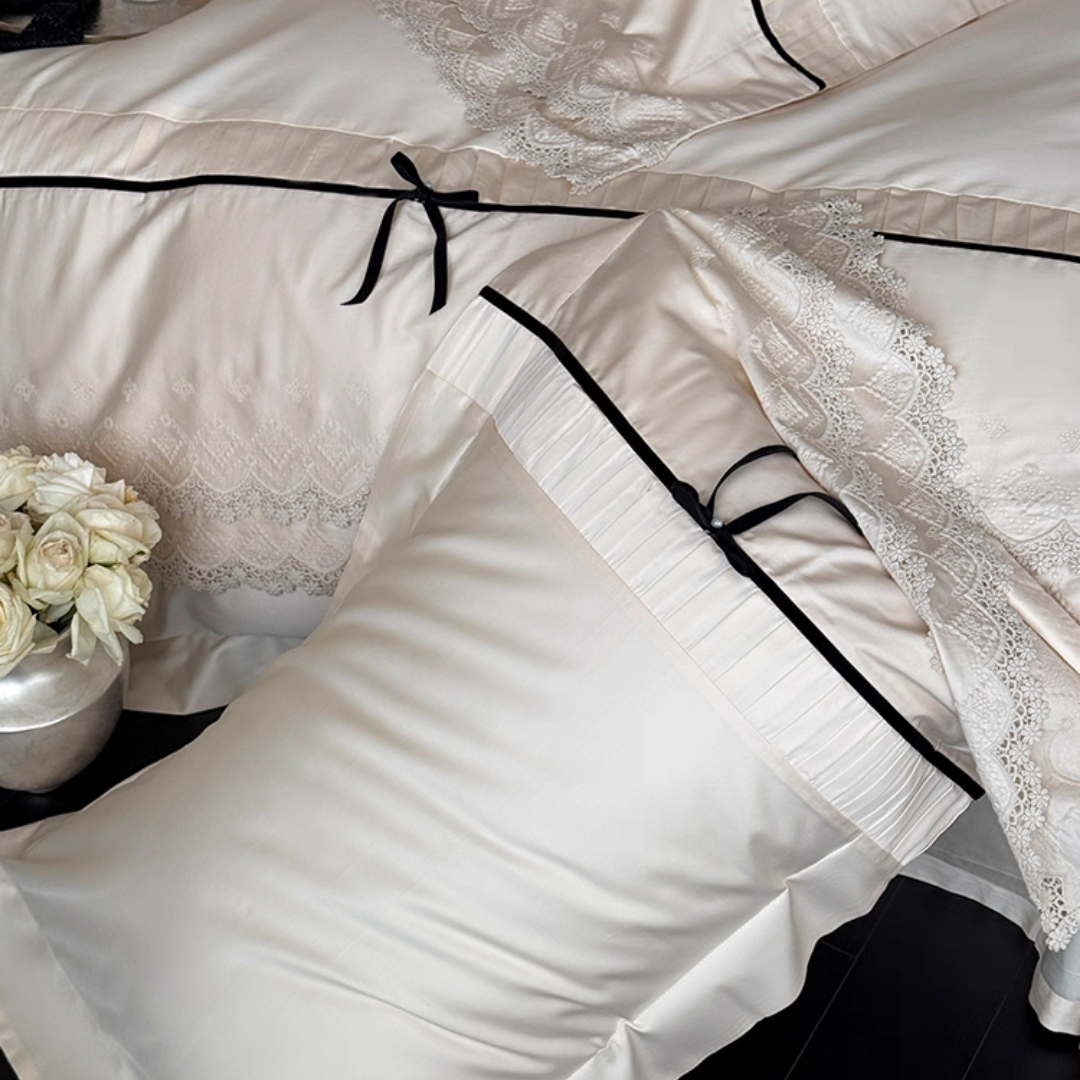 ロマンティックレースベッドリネンセット