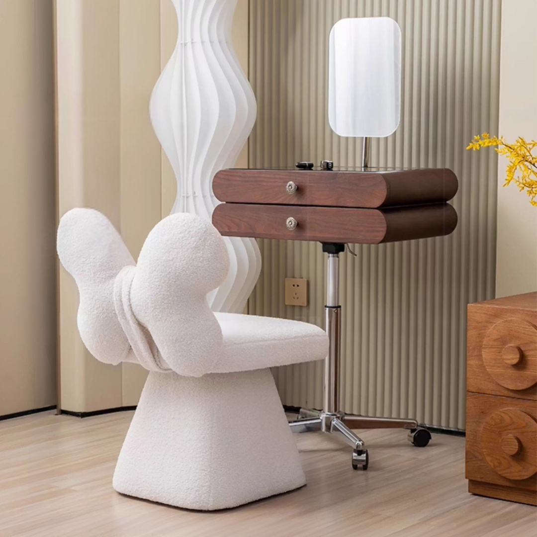 フェミニンエレガンスリボンチェア