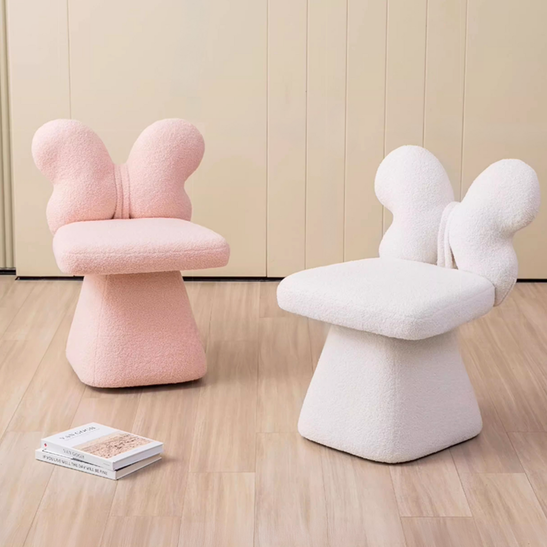 フェミニンエレガンスリボンチェア