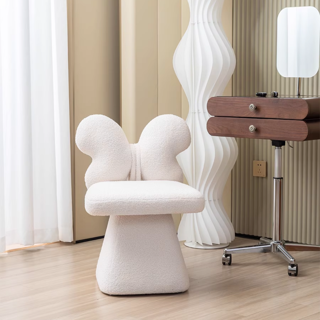 フェミニンエレガンスリボンチェア