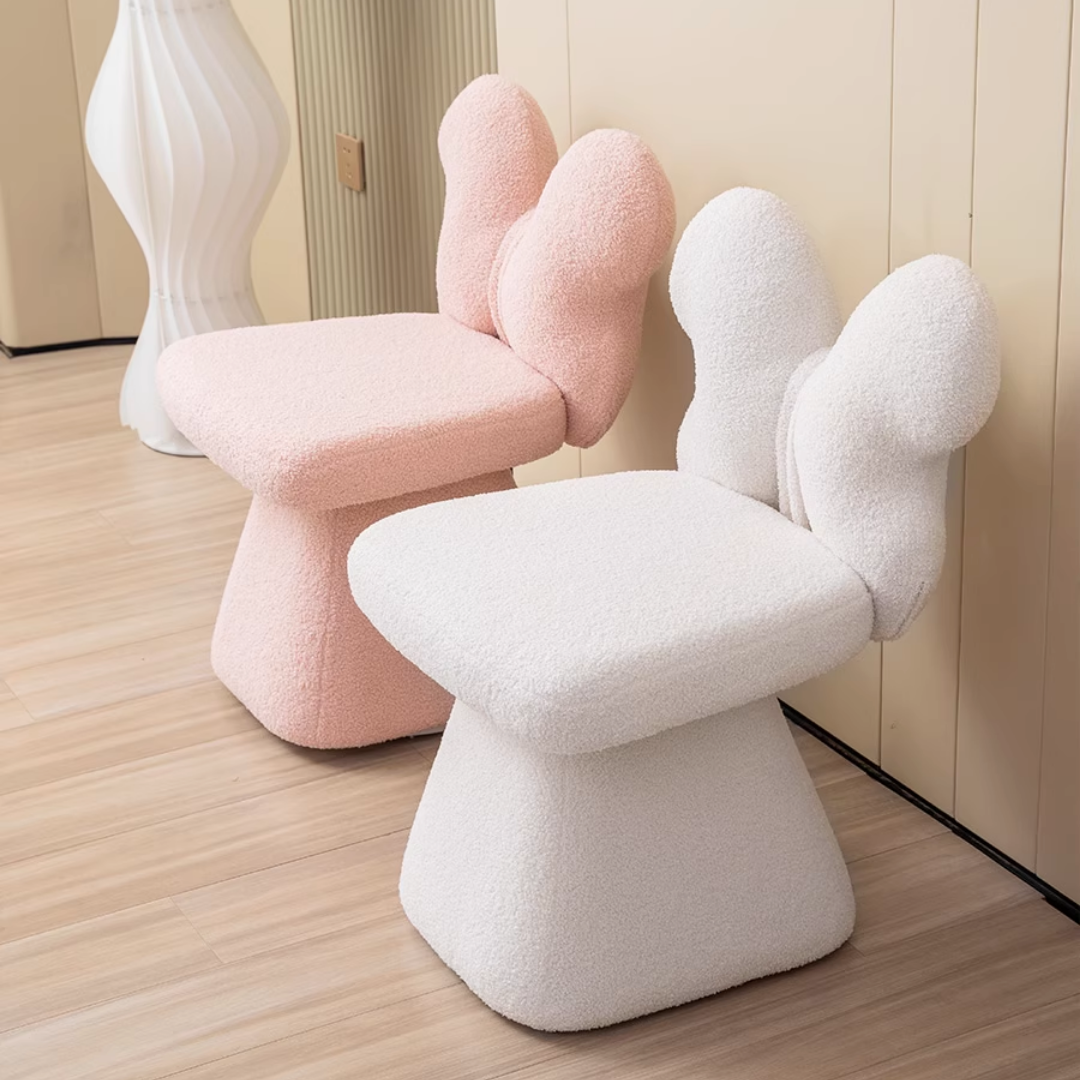 フェミニンエレガンスリボンチェア