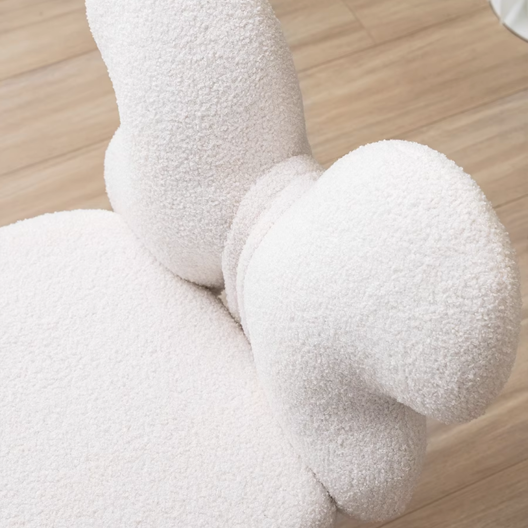 フェミニンエレガンスリボンチェア