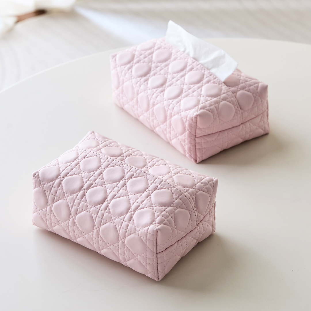 キルトデザインソフトティッシュケース