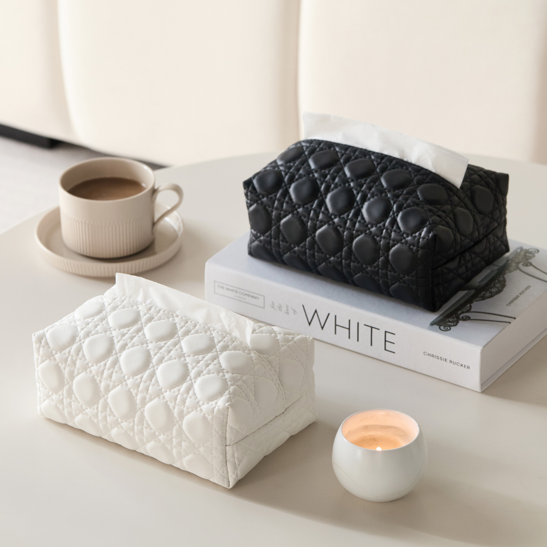 キルトデザインソフトティッシュケース