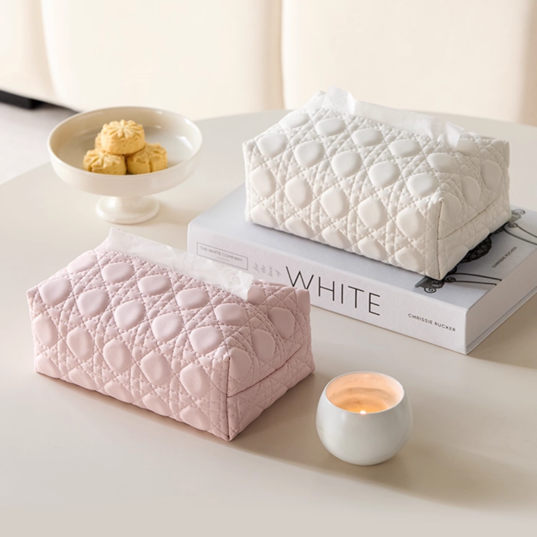 キルトデザインソフトティッシュケース