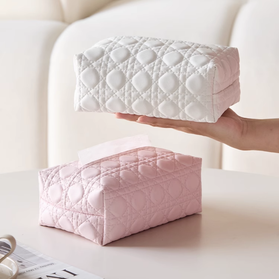 キルトデザインソフトティッシュケース