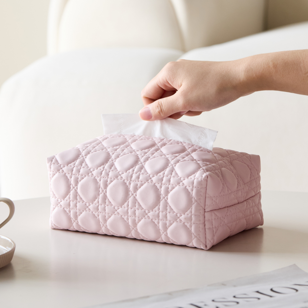 キルトデザインソフトティッシュケース