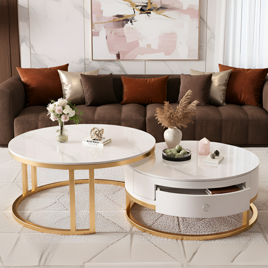 リッチグロウダブルローテーブル