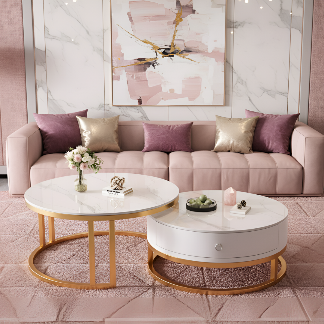 リッチグロウダブルローテーブル