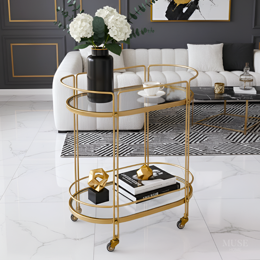 エレガンスフレームガラスカート