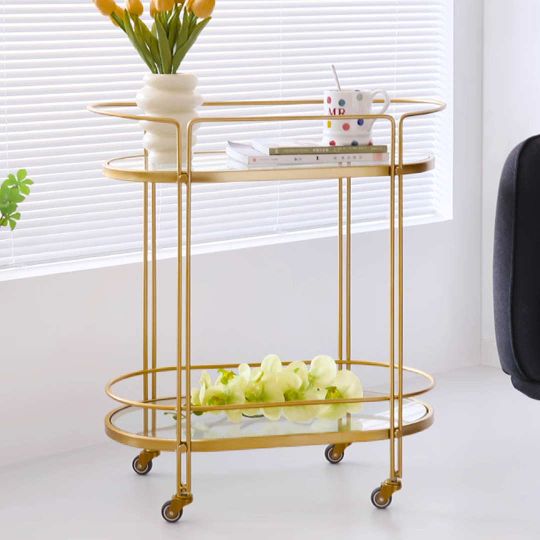 エレガンスフレームガラスカート