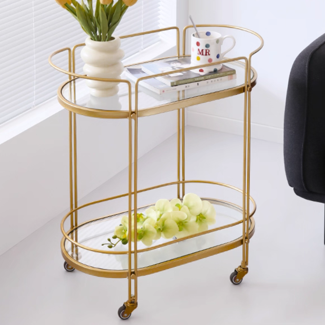 エレガンスフレームガラスカート