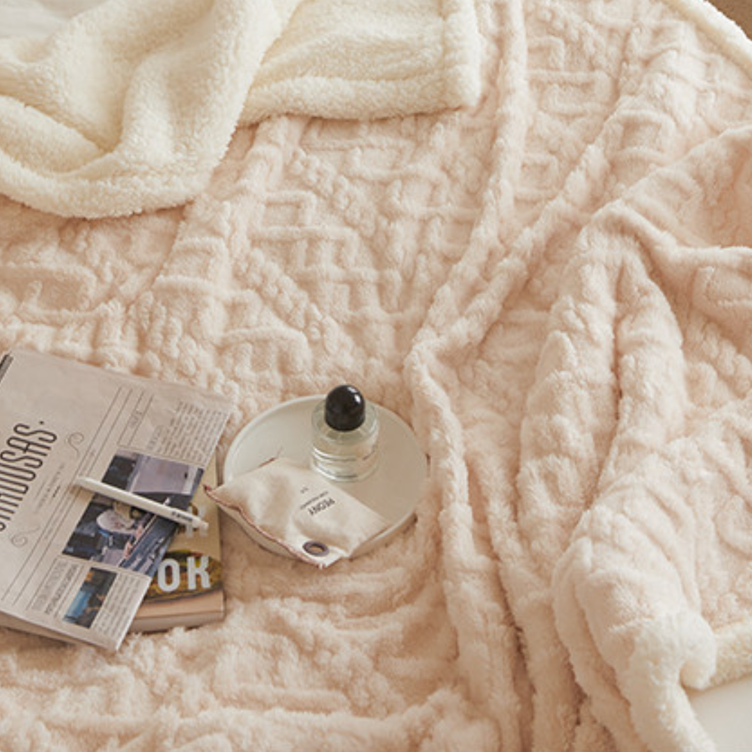 ミルキーヴェールボアブランケット