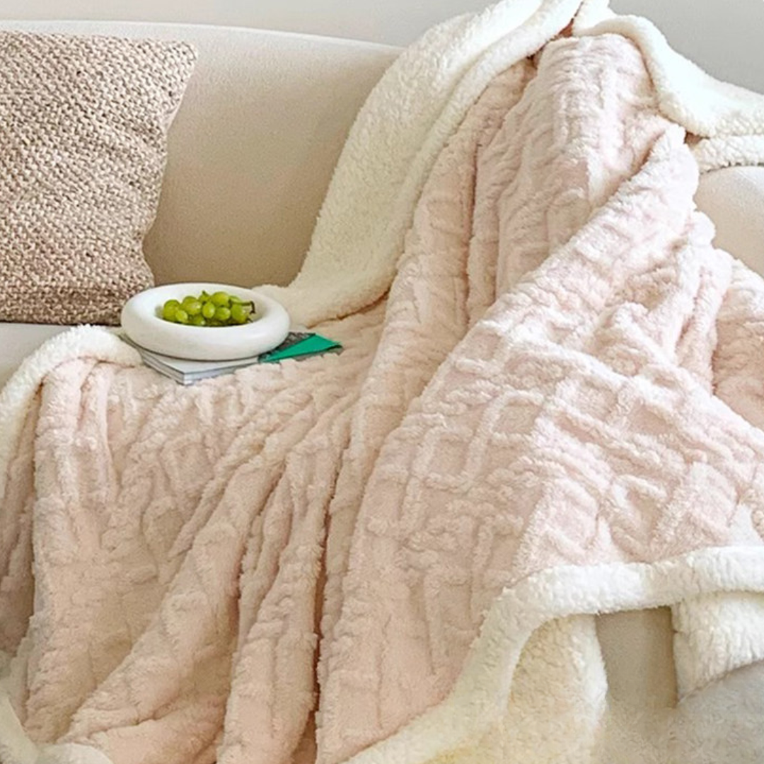 ミルキーヴェールボアブランケット