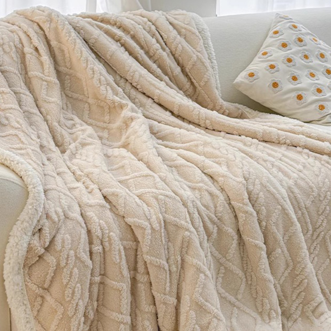 ミルキーヴェールボアブランケット