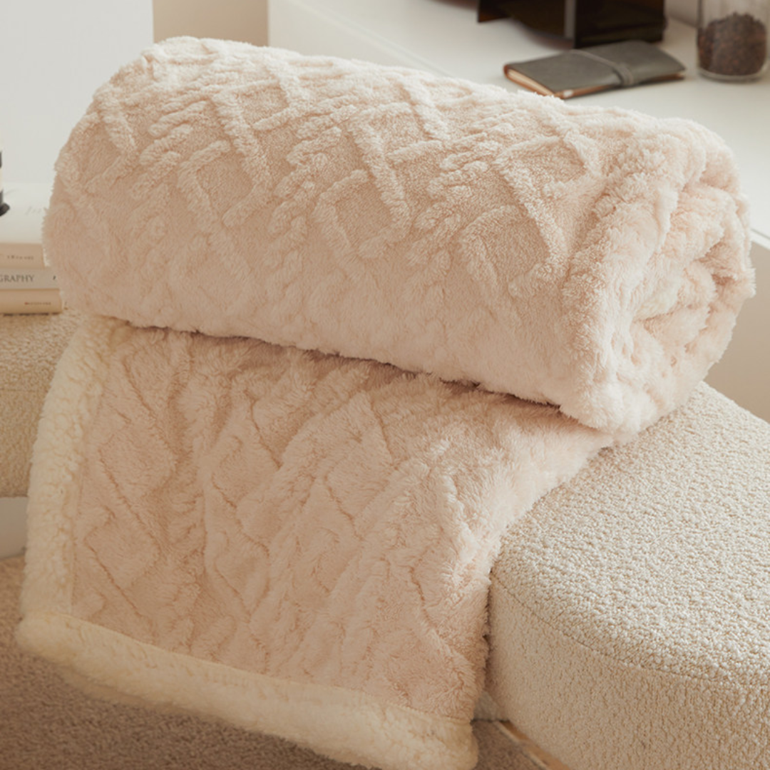 ミルキーヴェールボアブランケット