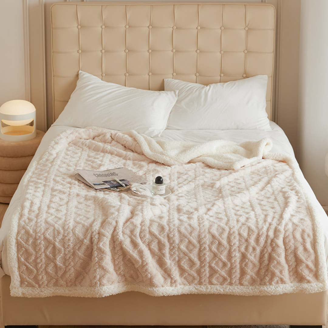 ミルキーヴェールボアブランケット